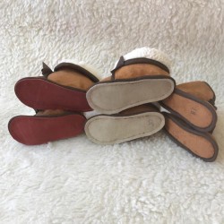 Pantufas de Bebé com Cordões Camel