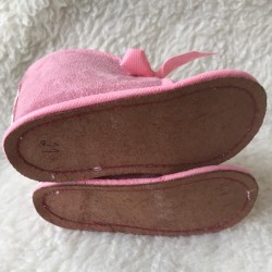 Pantufas de Cordões Rosa