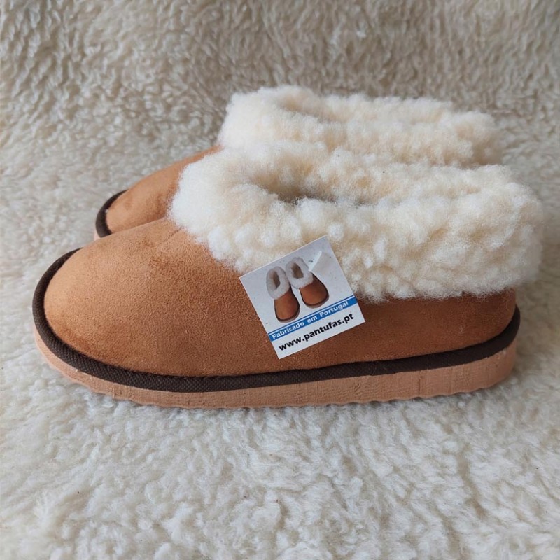 Pantufas de Adulto Camel