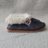 Pantufas cinzento