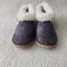 Pantufas cinzento