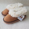 Pantufas de criança Camel